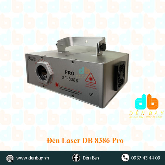 Đèn bay laser 8386 pro